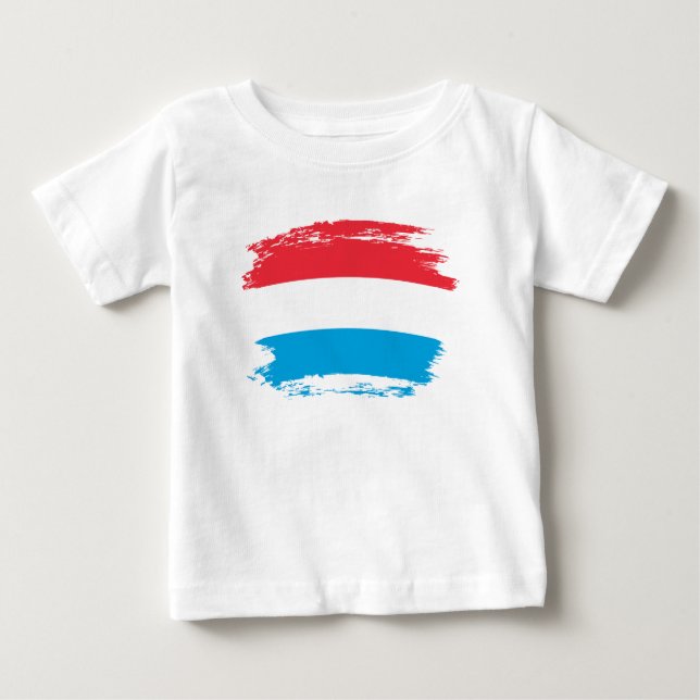 Luxembourg flag baby T-Shirt (Front)