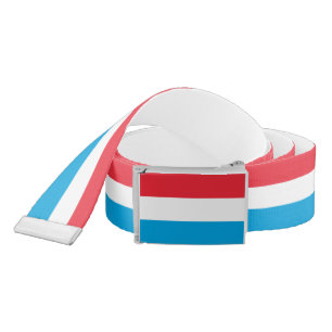 Luxembourg Flag Belt