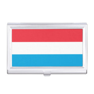 Luxembourg Flag Business Card Case