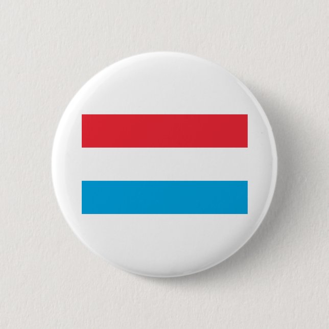 Luxembourg Flag Button (Front)