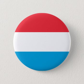 Luxembourg Flag Button by FlagWare at Zazzle