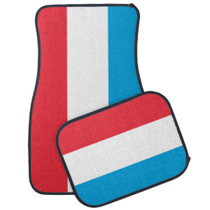Luxembourg Flag Car Floor Mat