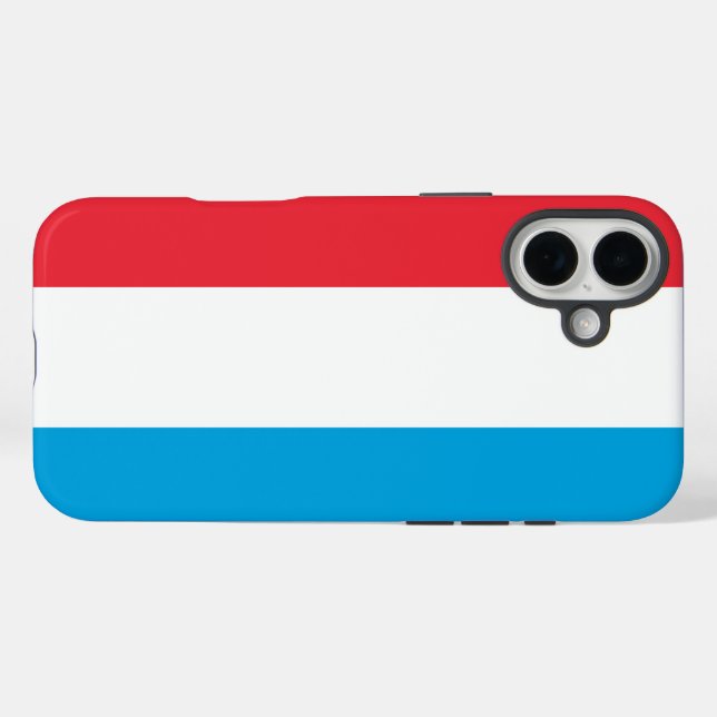 Luxembourg Flag Case-Mate iPhone Case (Back (Horizontal))