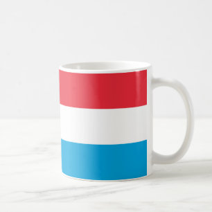 Luxembourg Flag Ceramic Mug