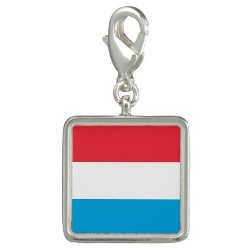 Luxembourg flag charm