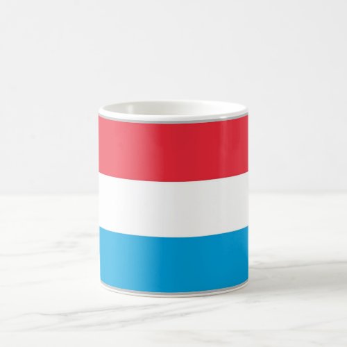 Luxembourg _ flag _ coffee mug