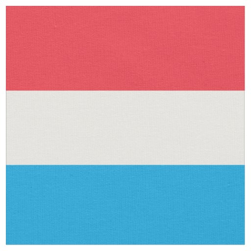 Luxembourg flag fabric
