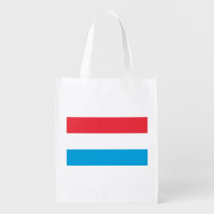 Luxembourg Flag Grocery Bag