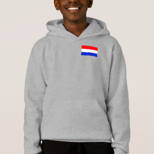 Luxembourg Flag Hoodie