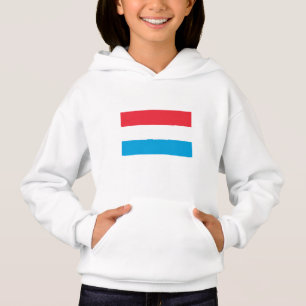 Luxembourg Flag Hoodie