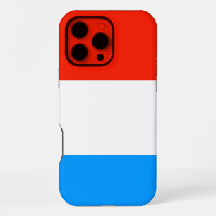Luxembourg Flag iPhone 16 Pro Max Case