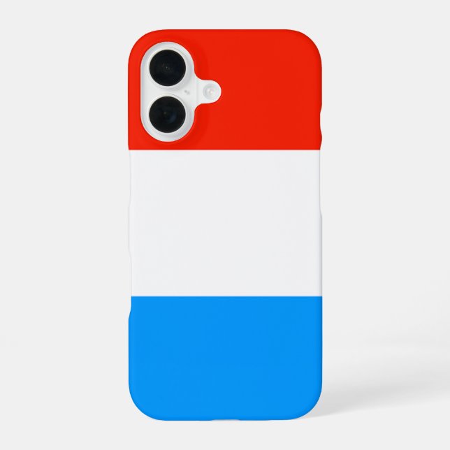 Luxembourg Flag iPhone Case (Back)