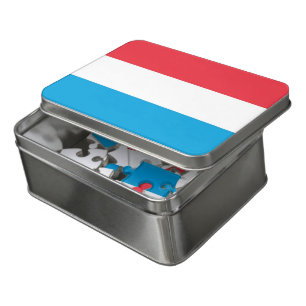 Luxembourg - flag - jigsaw puzzle