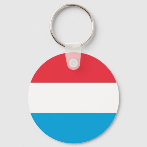 Luxembourg Flag Keychain