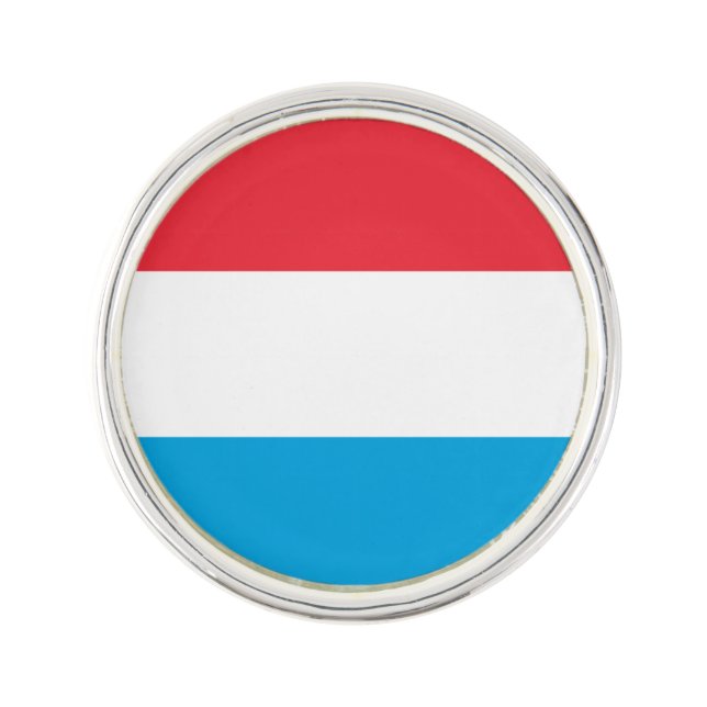 Luxembourg Flag Lapel Pin (Front)