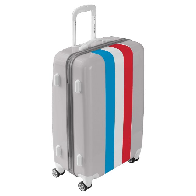 Luxembourg Flag Luggage (Rotated Left)