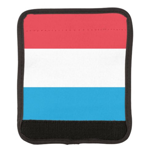 Luxembourg flag luggage handle wrap