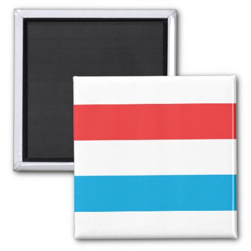 luxembourg flag magnet