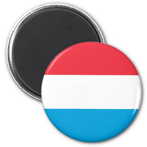 Luxembourg Flag Magnet