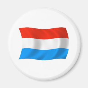 Luxembourg Flag Magnet