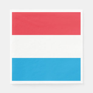 Luxembourg Flag Napkins