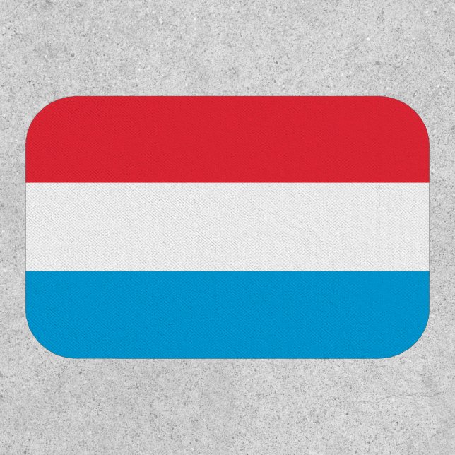Luxembourg Flag Patch (Front)