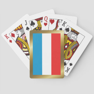 Luxembourg Flag Playing Cards