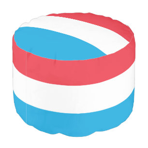 Luxembourg Flag Pouf