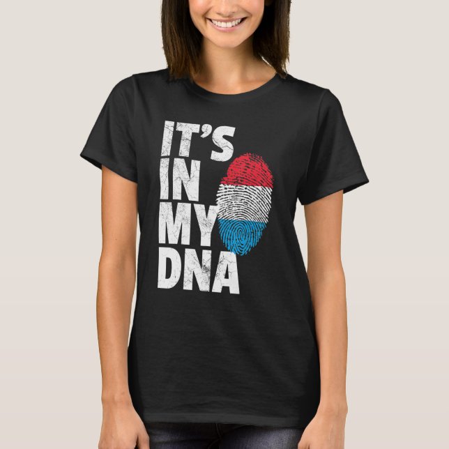 Luxembourg Flag  Pride Country Home Nation Family T-Shirt (Front)