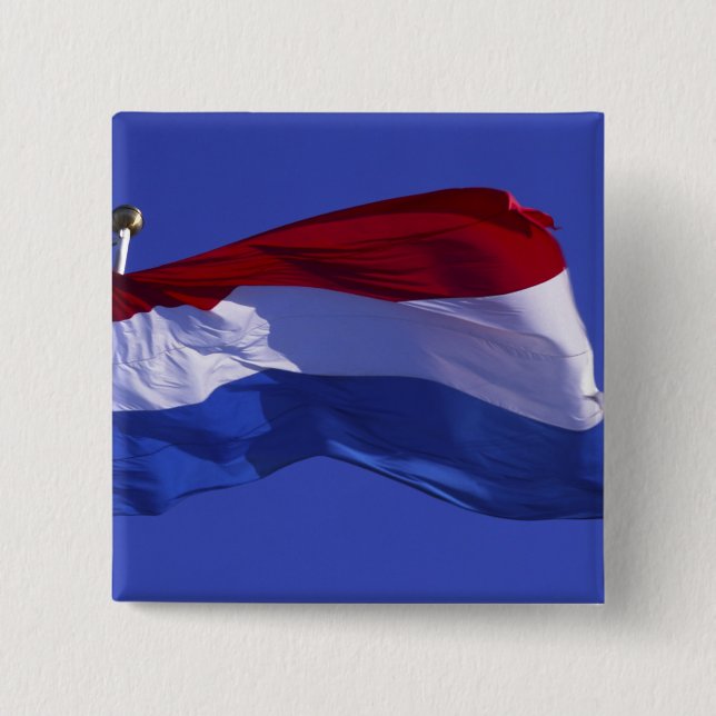 Luxembourg flag RF) Button (Front)