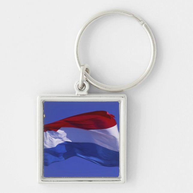 Luxembourg flag RF) Keychain (Front)