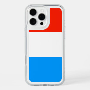Luxembourg Flag iPhone 16 Pro Max Case