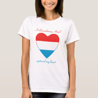 Luxembourg Flag Sweetheart T-Shirt