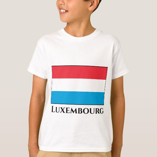 Luxembourg Flag T_Shirt