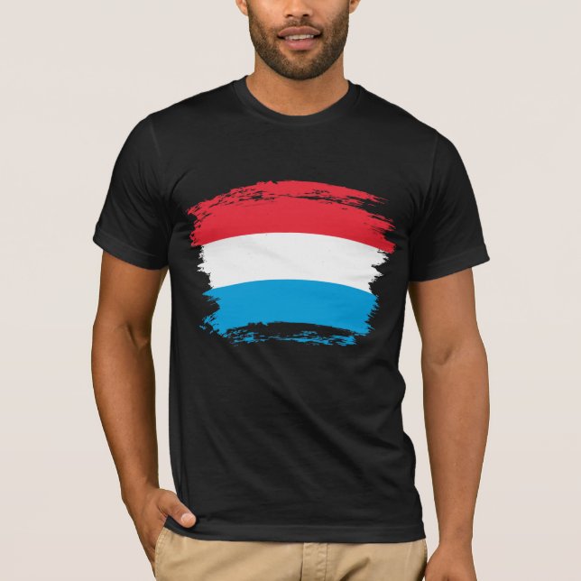 Luxembourg flag T-Shirt (Front)