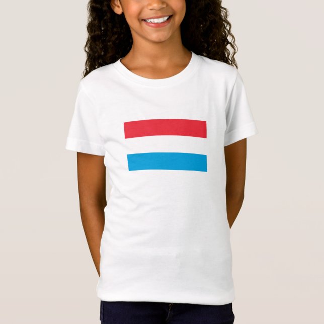 Luxembourg Flag T-Shirt (Front)