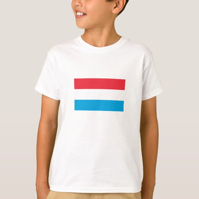 Luxembourg Flag T-Shirt (Front)