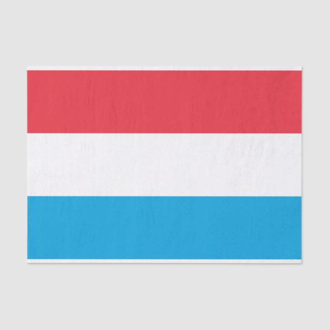 Luxembourg Flag Tissue Paper (Front)