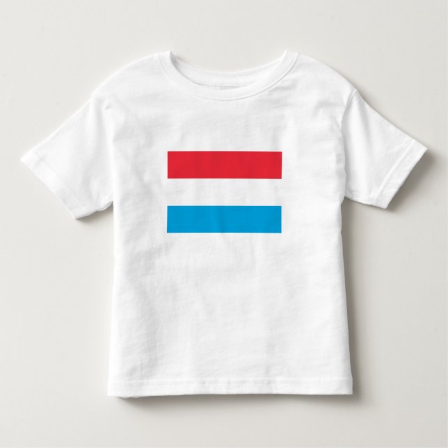 Luxembourg Flag Toddler T-shirt (Front)