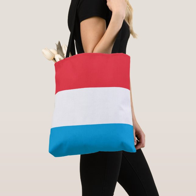 Luxembourg flag tote bag (Close Up)