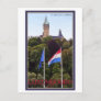 Luxembourg Flags Postcard