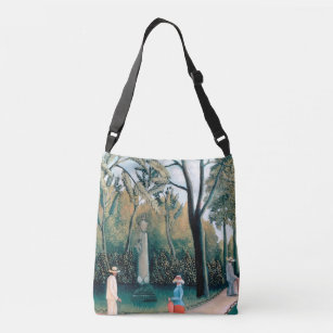 Vintage Witch in Paris Canvas Tote Bag