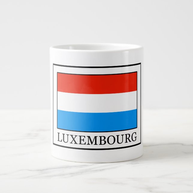 Luxembourg Giant Coffee Mug (Front)