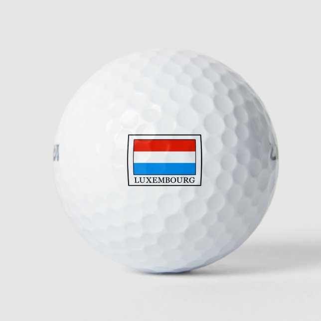 Luxembourg Golf Balls (Front)