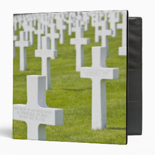 Luxembourg, Hamm. US Military Cemetery 3 Ring Binder