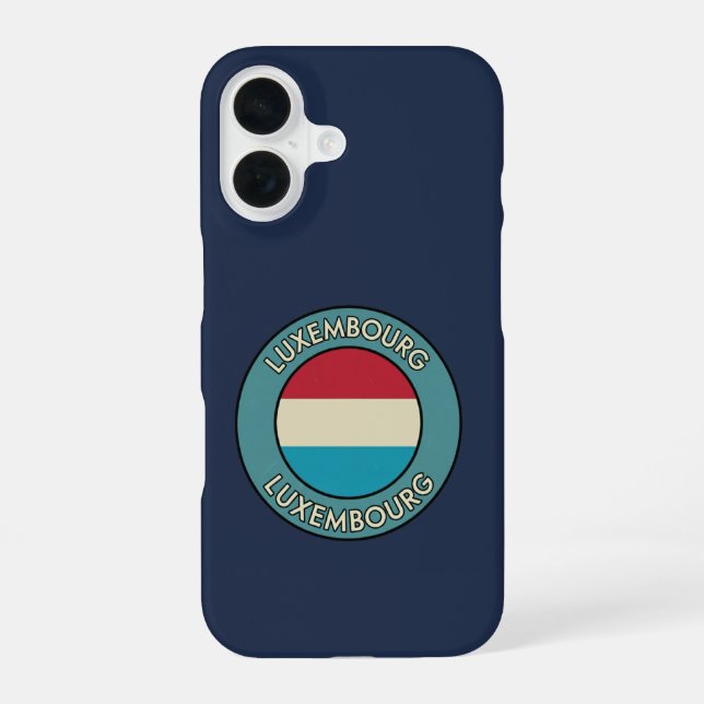 Luxembourg iPhone Case (Back)