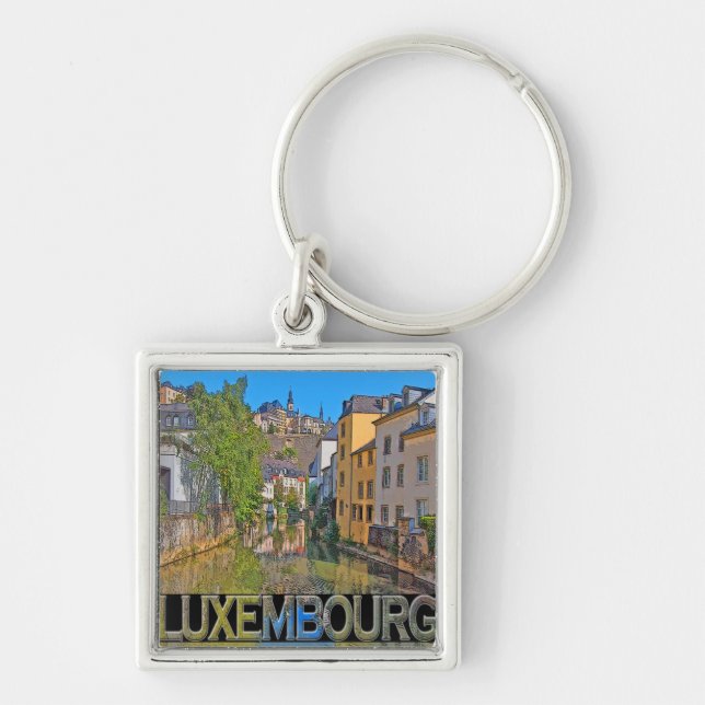 Luxembourg Keychain (Front)