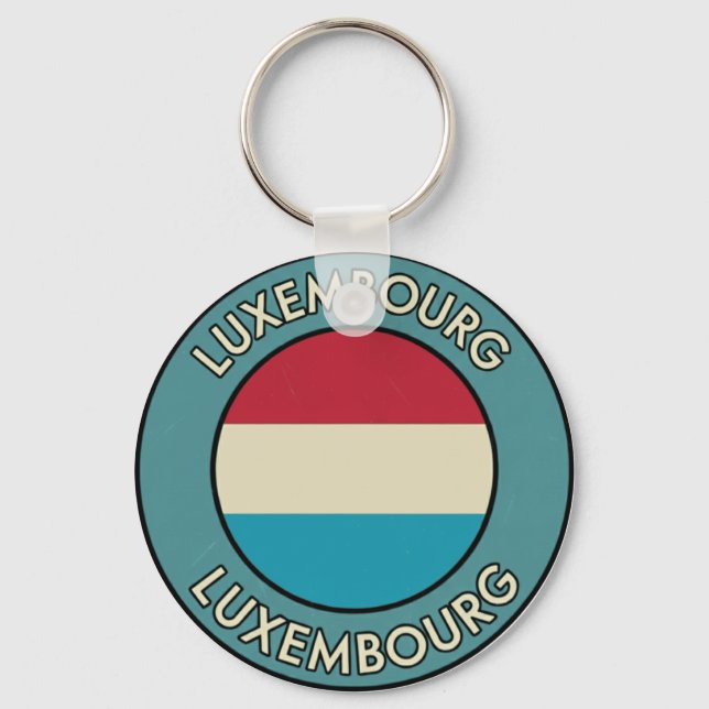 Luxembourg Keychain (Front)