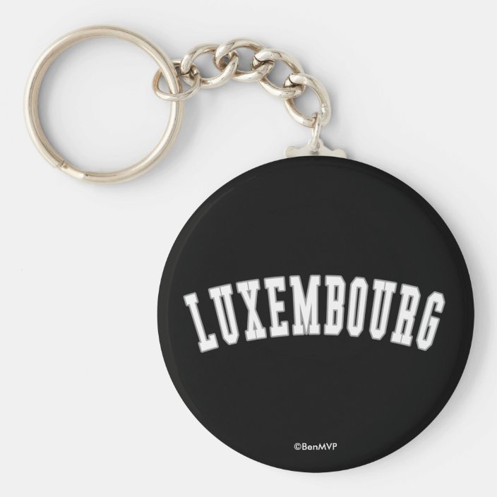 Luxembourg Keychain