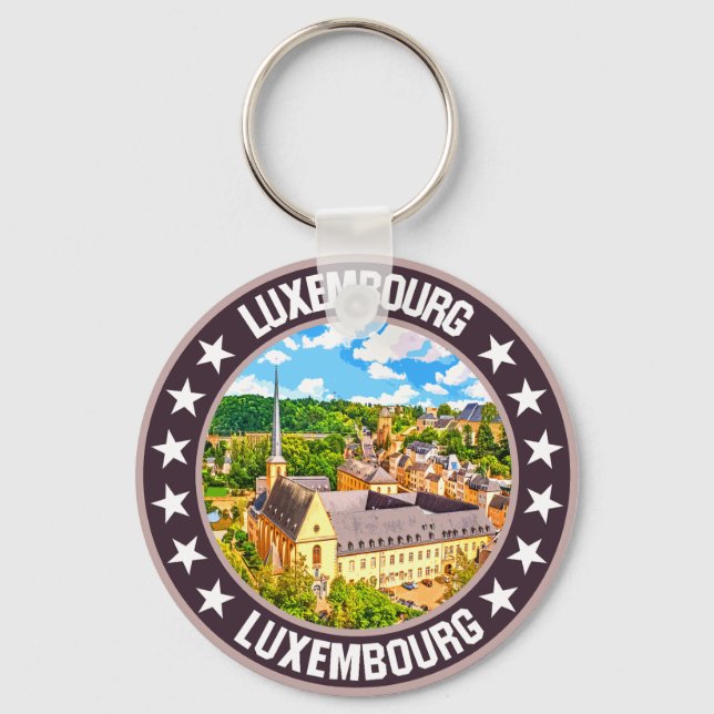 Luxembourg                                         keychain (Front)
